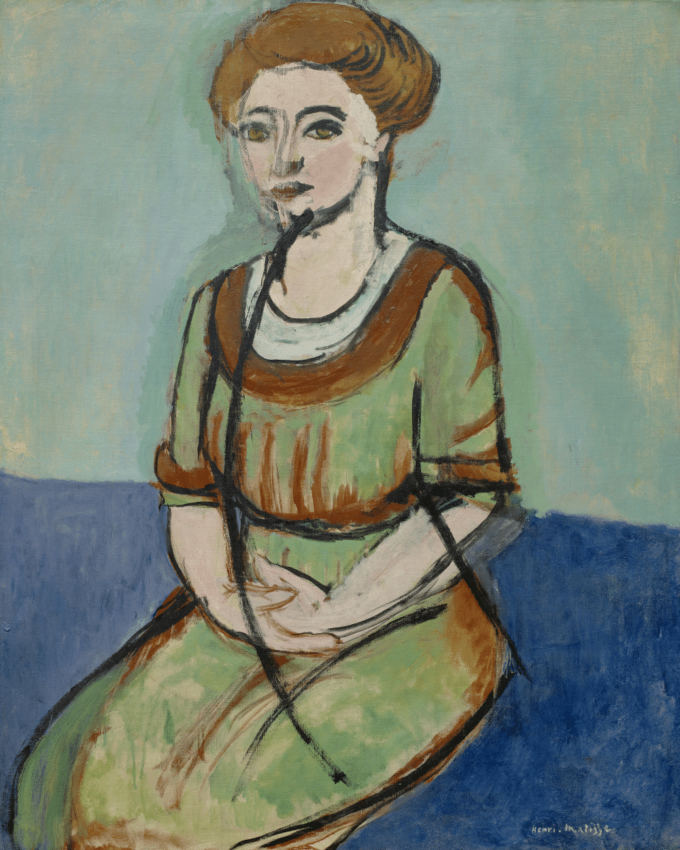 Retrato de Olga Merson – Matisse Henri Matisse 70x85