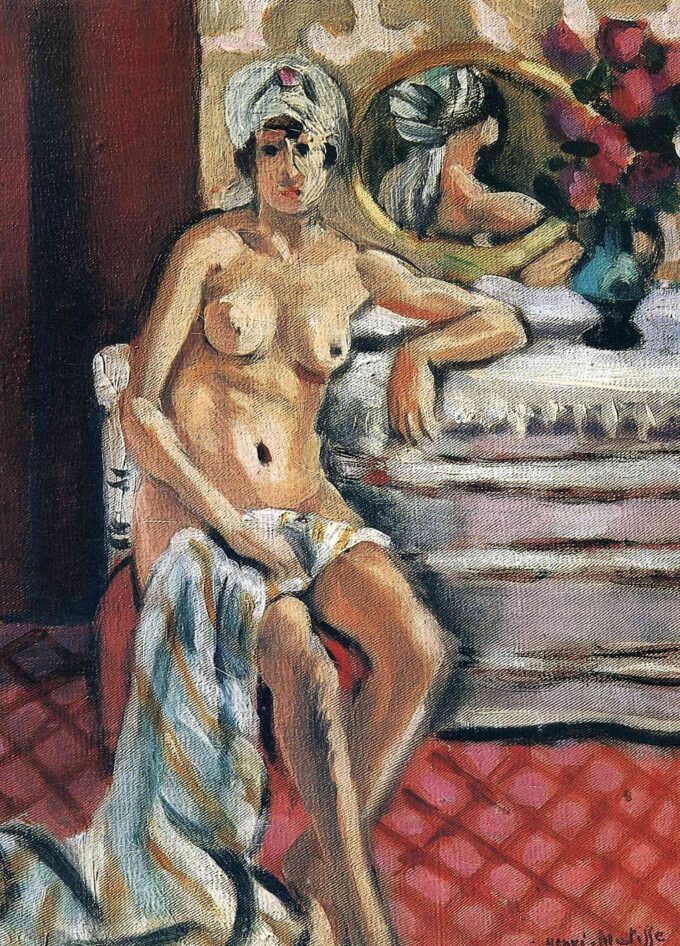 Desnudo con turbante Henriette – Matisse Henri Matisse 70x105