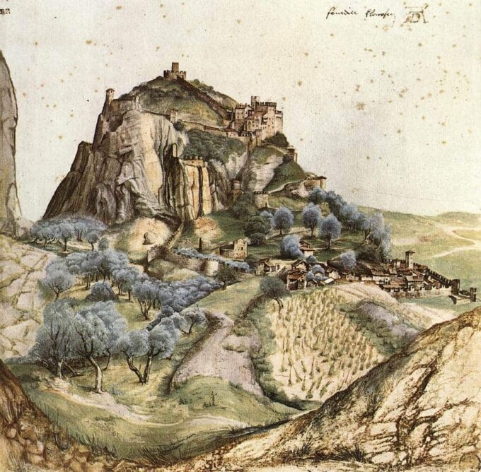 Vista del Val d’Arco – Albrecht Dürer Albrecht Dürer 70x70