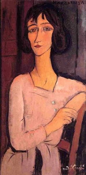 Marguerite sentada – Amedeo Modigliani Amedeo Modigliani