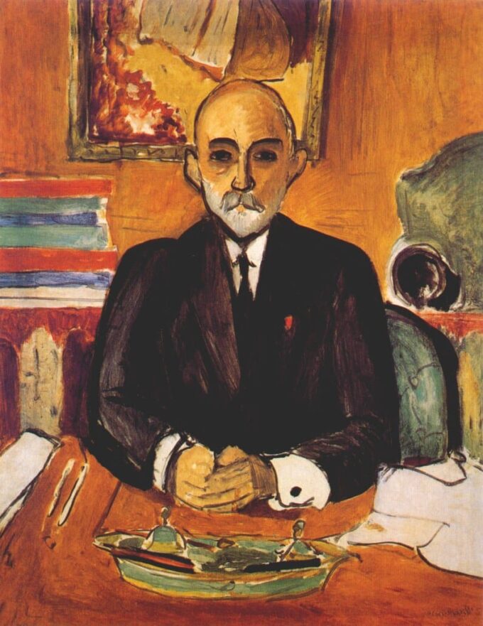 Retrato de Auguste Pellerin I – Matisse Henri Matisse 70x85