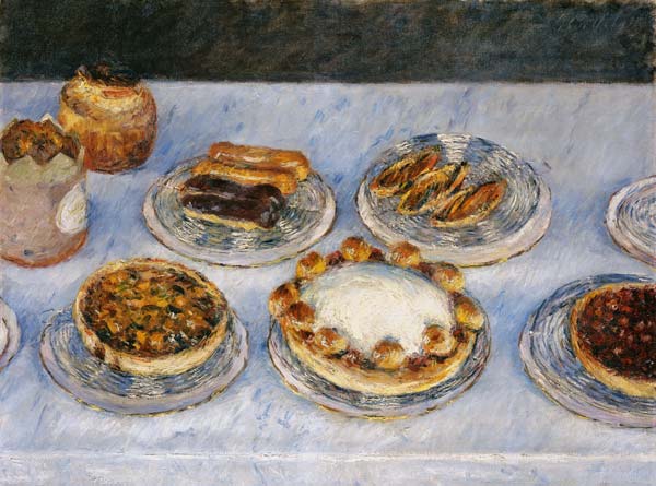 Pasteles, 1881 – Caillebotte Gustave Caillebotte 85x75