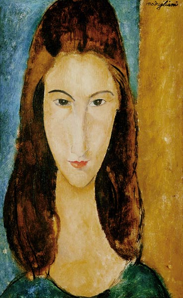 Retrato de Jeanne Hébuterne – Amedeo Modigliani Amedeo Modigliani