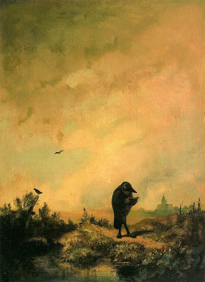 El Cuervo – Carl Spitzweg Carl Spitzweg 70x105