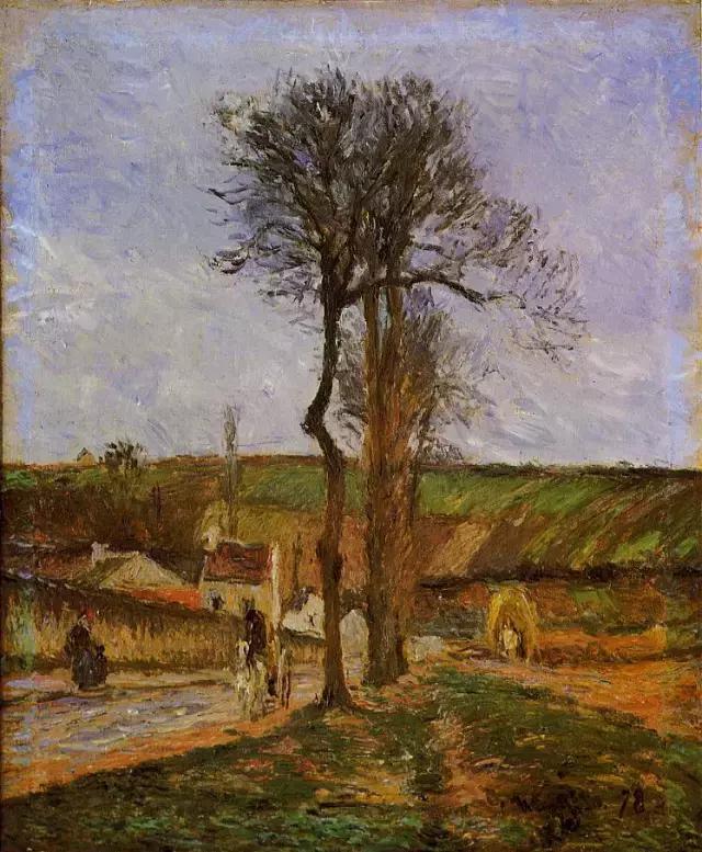 Cerca de Pontoise – Camille Pissarro Camille Pissarro 70x85