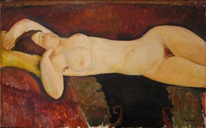 El gran desnudo – Amadeo Modigliani Amedeo Modigliani