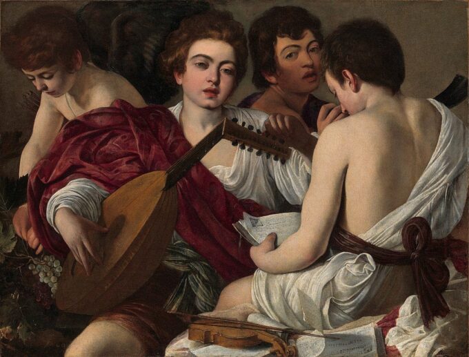 Los Músicos – Caravaggio Caravaggio 85x75