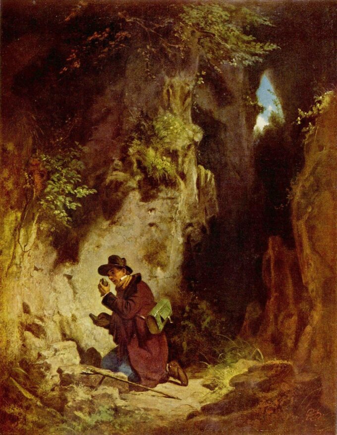 El geólogo, 1860 – Carl Spitzweg Carl Spitzweg 70x85