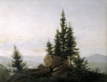 Vista del valle del Elba – Caspar David Friedrich Caspar David Friedrich