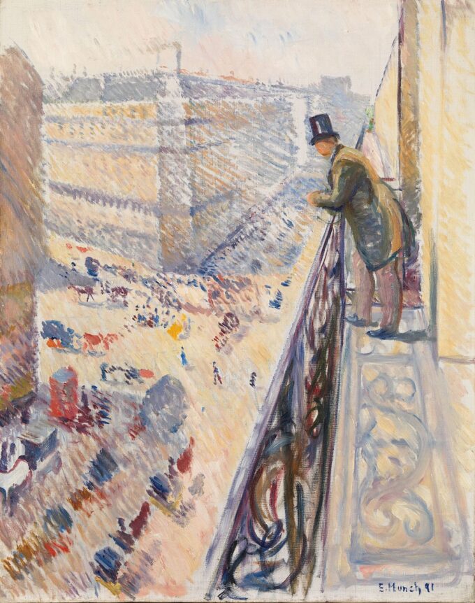 Calle Lafayette – Edvard Munch Edvard Munch 70x85