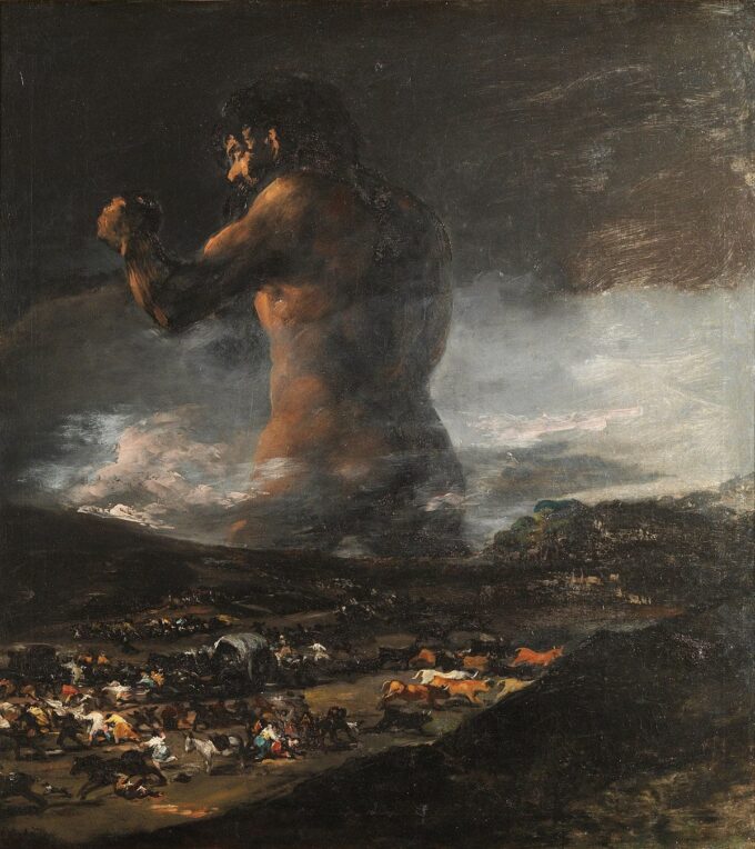 El Coloso – Francisco de Goya Francisco de Goya 70x70