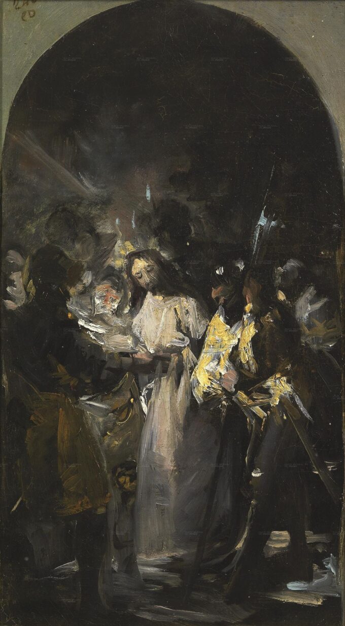 La detención de Cristo – Francisco de Goya Francisco de Goya 70x120