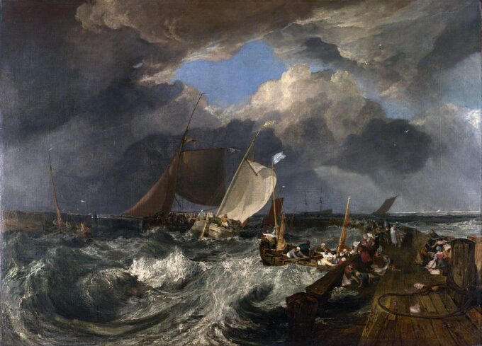 La Jetée de Calais – William Turner William Turner 105x70