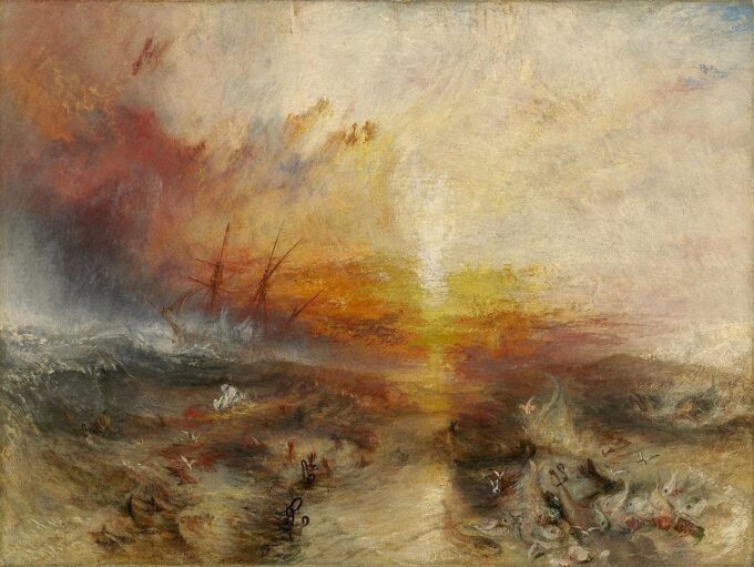 El traficante de esclavos – William Turner William Turner 85x75