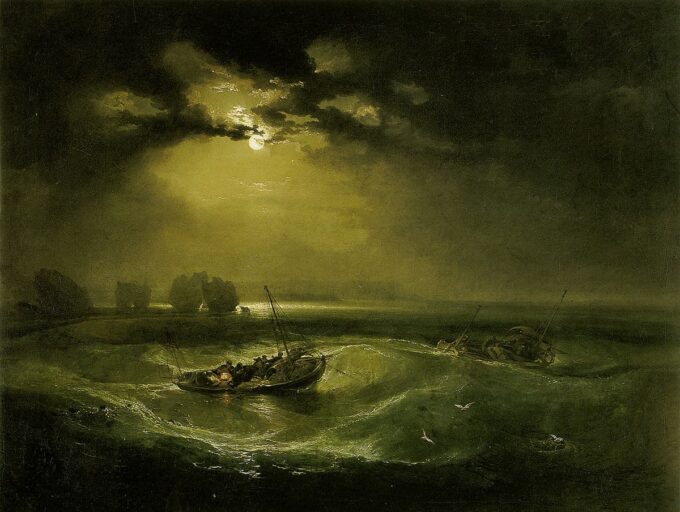 Pescadores en el mar – William Turner William Turner 85x75