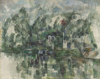 Al borde de un río – Paul Cézanne Paul Cézanne