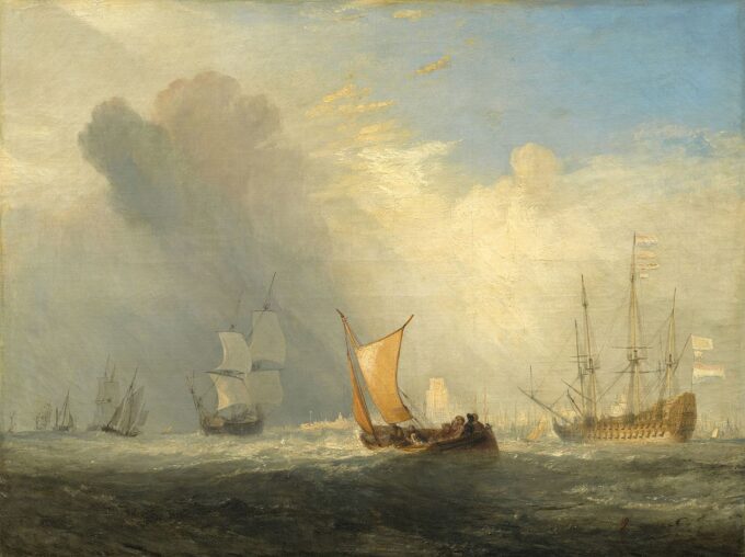 Ferry barco de Rotterdam – William Turner William Turner 85x75