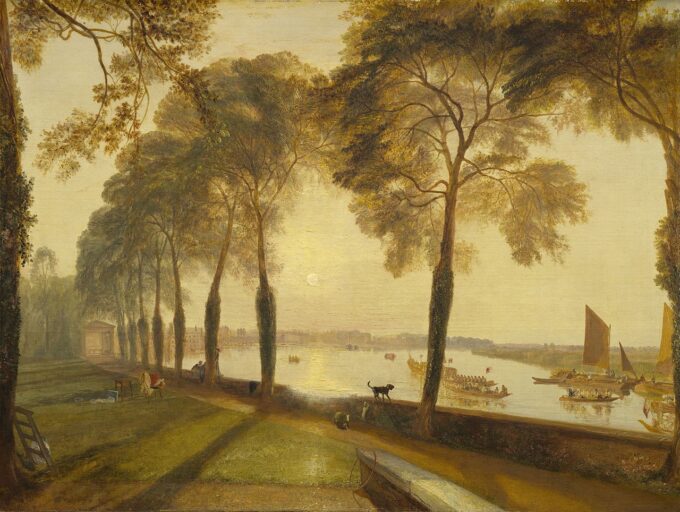 Terraza Mortlake – William Turner William Turner 85x75