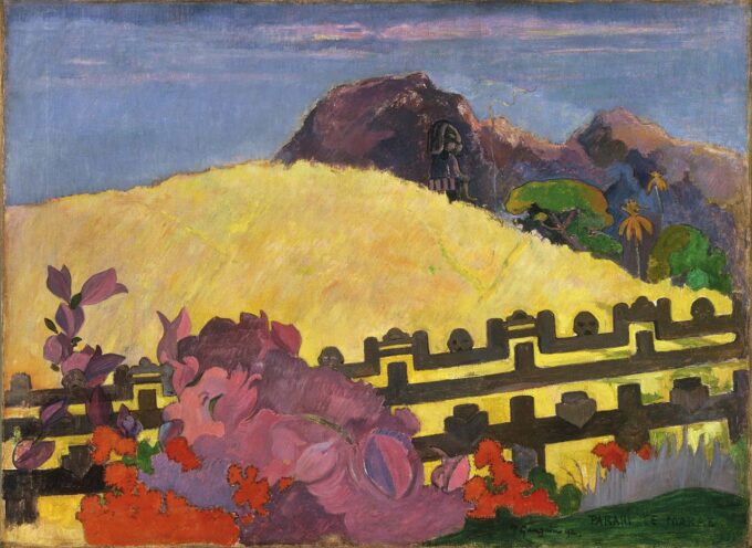 Parahi te marae – Paul Gauguin» Paul Gauguin 105x70