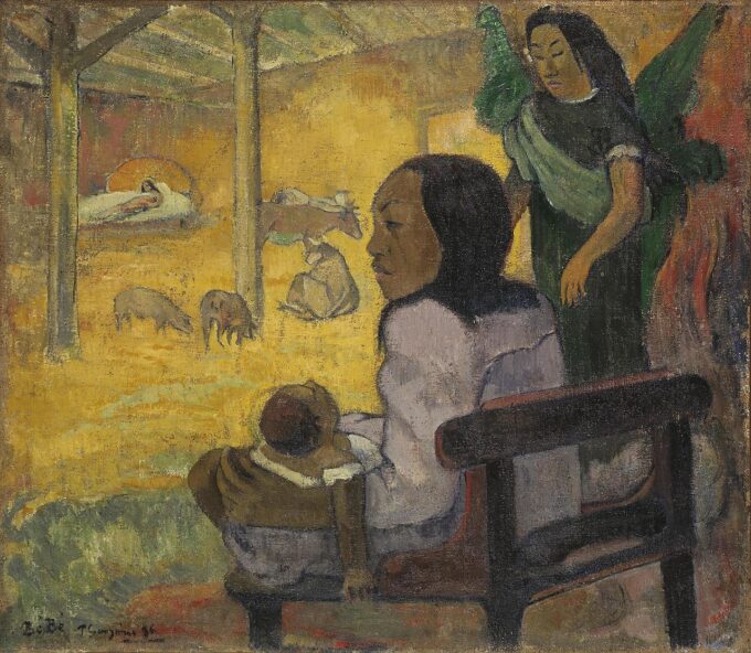 Be Be (La Natividad) – Paul Gauguin Paul Gauguin 70x70