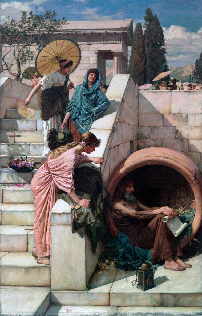 Diogenes – John William Waterhouse John William Waterhouse 70x105