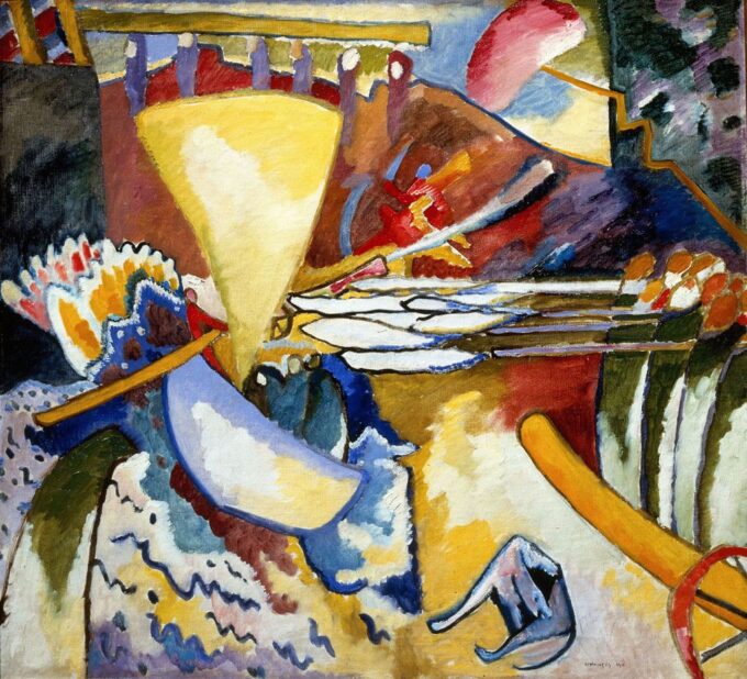 Improvisación 11 – Vassily Kandinsky Vasili Kandinski 70x70