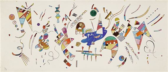 Sin título 1941 – Vassily Kandinsky Vasili Kandinski 160x70