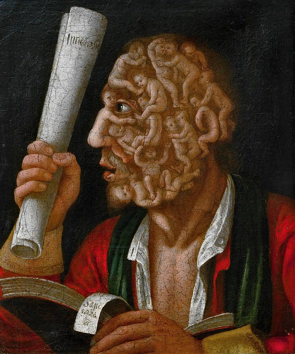 Retrato de Adán – Arcimboldo Giuseppe Arcimboldo