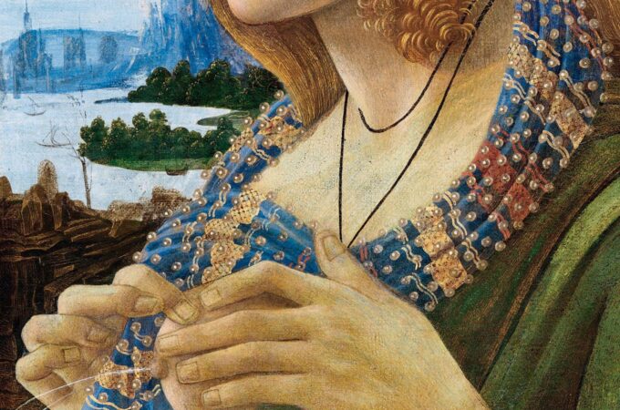 Retrato alegórico de una mujer (Simonetta Vespucci). Detalle – Sandro Botticelli Sandro Botticelli 105x70