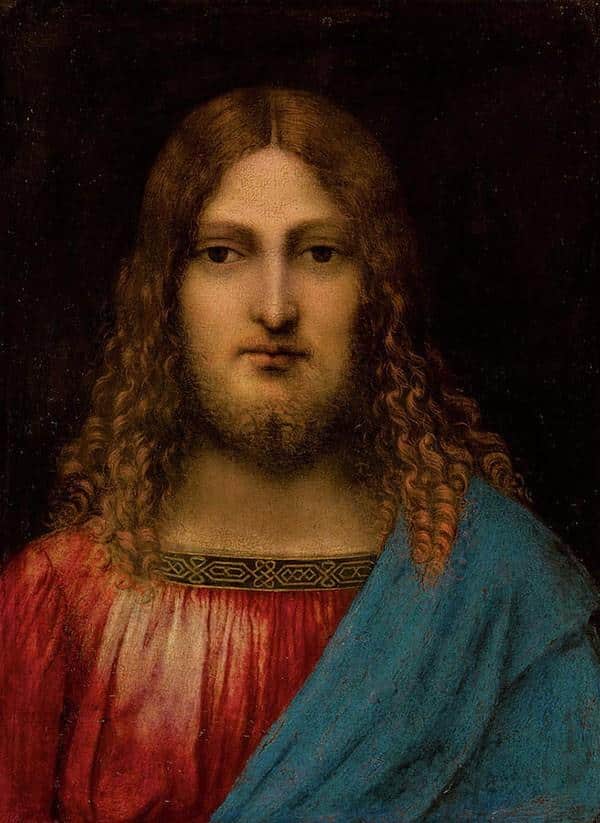 El busto de Cristo – Leonardo da Vinci Leonardo da Vinci 70x105