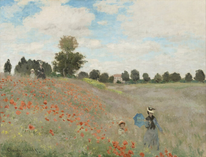 Los Amapolas – Claude Monet Claude Monet 85x75