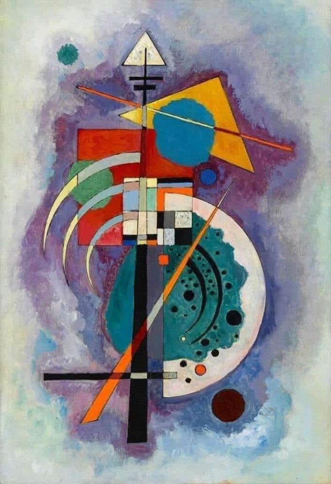 Homenaje a Grohmann – Vassily Kandinsky Vasili Kandinski 70x105