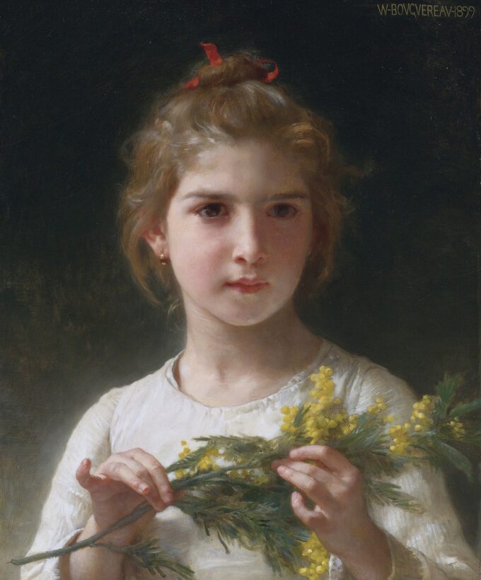 Mimosa – William Bouguereau William Bouguereau 70x85