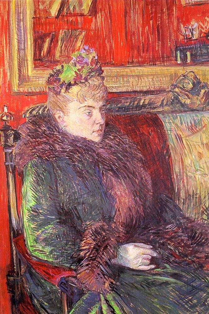 Madame de Gortzikoff – Toulouse Lautrec Henri de Toulouse-Lautrec 70x105