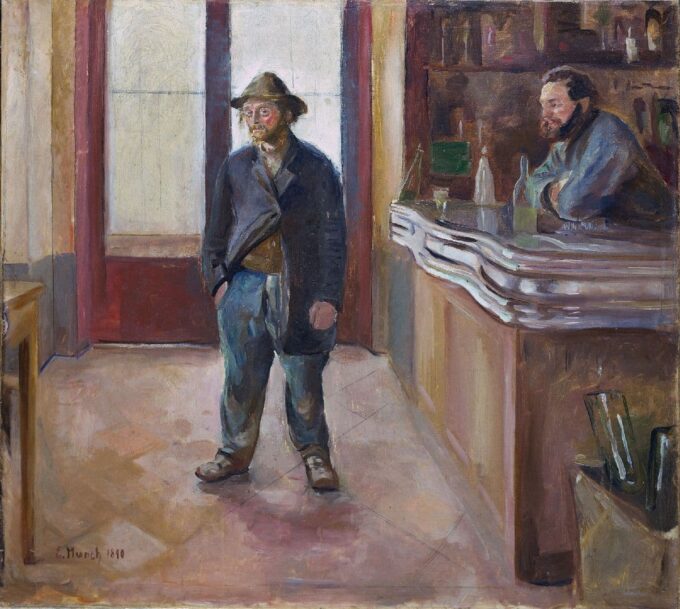 En la taberna – Edvard Munch Edvard Munch 70x70