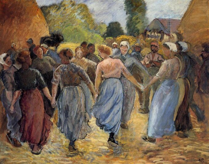 El Reigen – Camille Pissarro Camille Pissarro 85x75