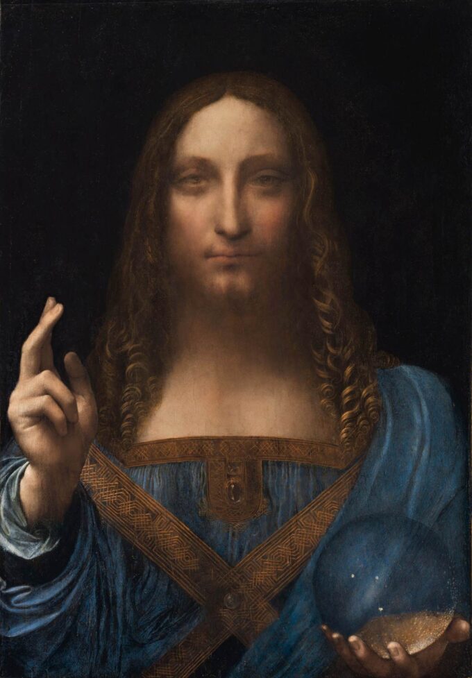 Salvator Mundi – Leonardo da Vinci Cuadros Populares 70x105