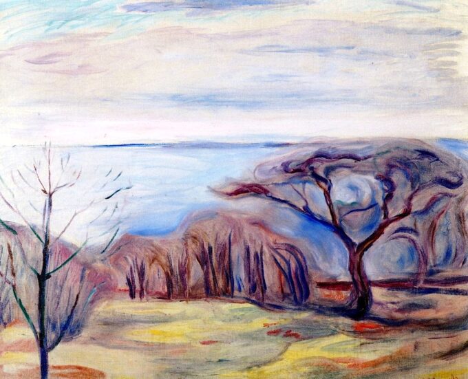 Paisaje de primavera – Edvard Munch Edvard Munch 85x75