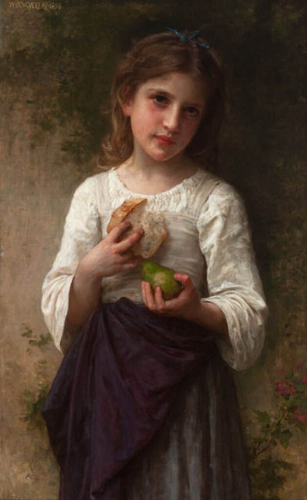 Comidas frugales – William Bouguereau William Bouguereau 70x105