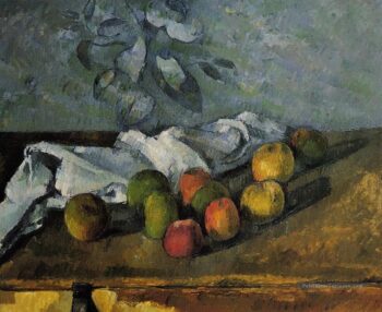 «Manzanas y una servilleta – Paul Cézanne» Paul Cézanne