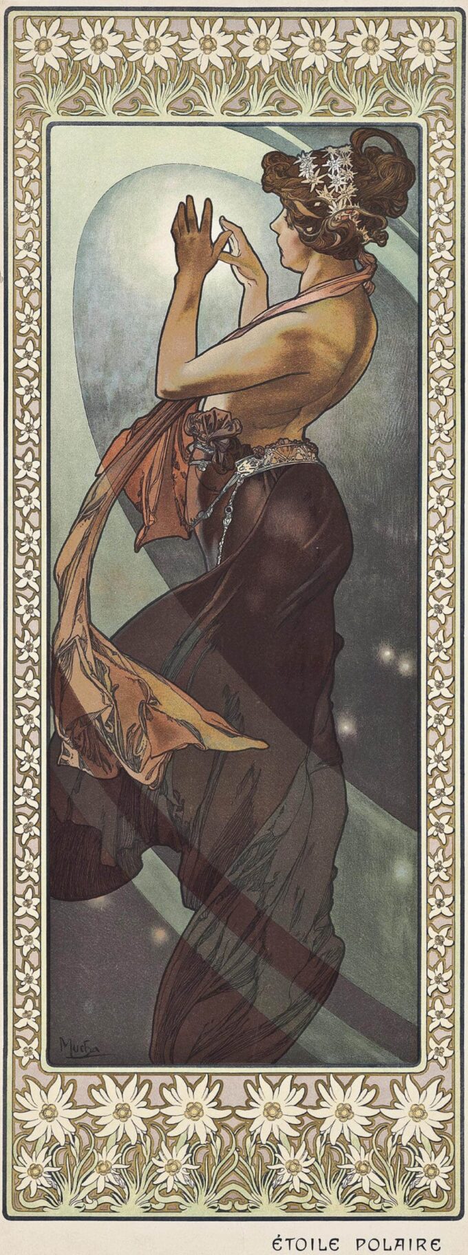 Estrellas: la estrella polar – Mucha Alfons Mucha