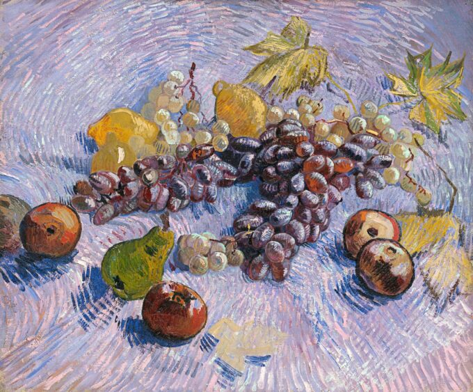 Pasas, limones, peras, manzanas – Van Gogh Vincent Van Gogh 85x75