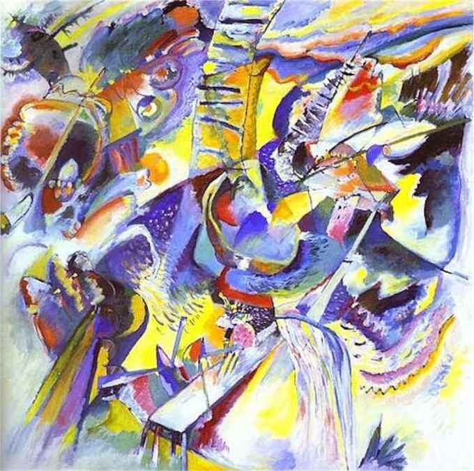 Improvisación Ravin 1914 – Vassily Kandinsky Vasili Kandinski 70x70