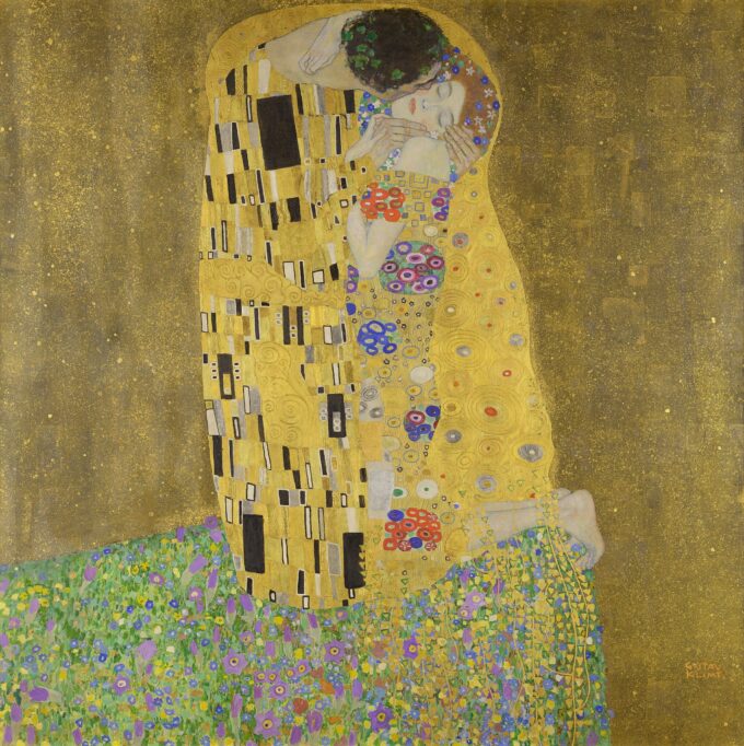 El beso – Gustav Klimt Cuadros Populares 70x70