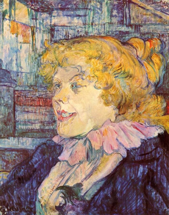 La chica inglesa de la Estrella de Havre – Toulouse Lautrec Henri de Toulouse-Lautrec 70x85