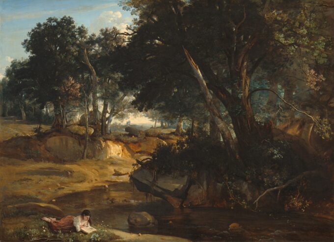 Bosque de Fontainebleau, 1830 – Camille Corot Camille Corot