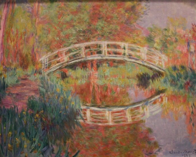 El Puente Japonés – Claude Monet Claude Monet 85x75