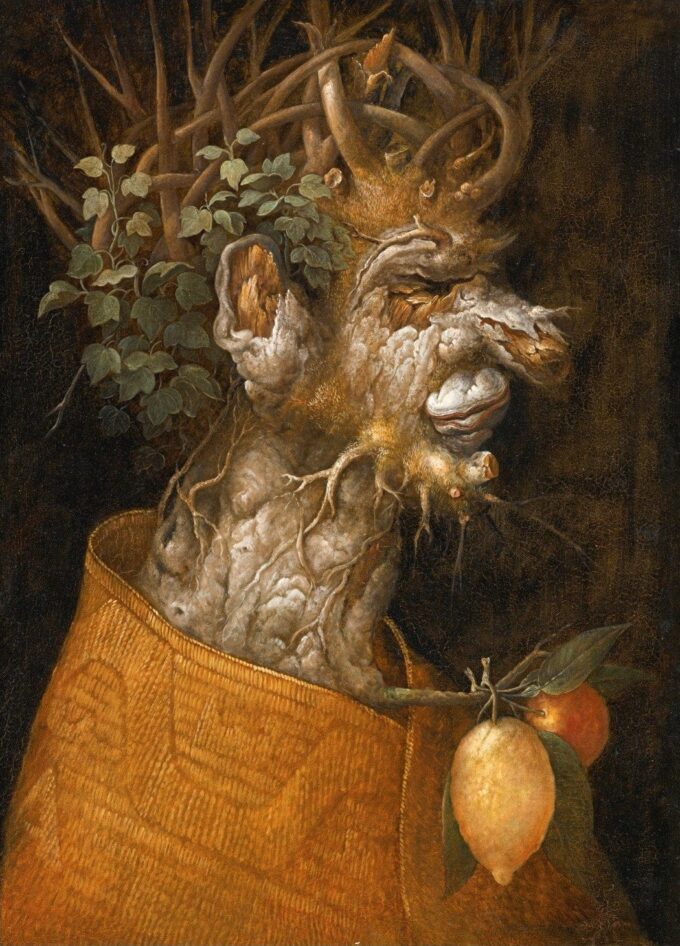 Alegoría del invierno – Arcimboldo Giuseppe Arcimboldo