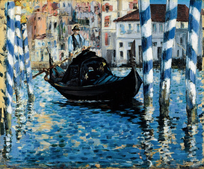 El Gran Canal en Venecia – Edouard Manet Édouard Manet 85x75