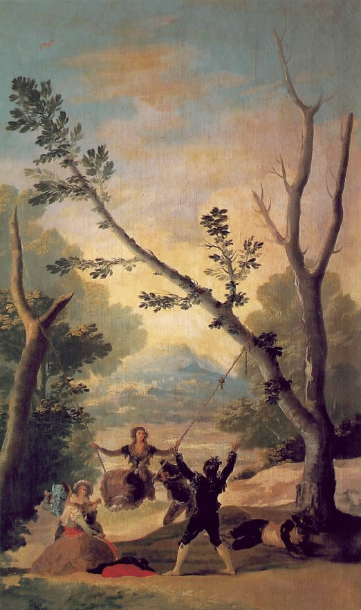 El columpio – Francisco de Goya Francisco de Goya 70x120